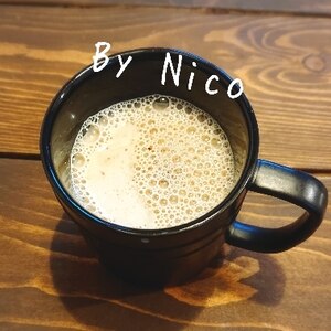 すりおろし林檎*カフェオレ